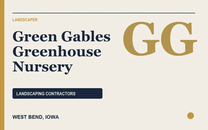 Green Gables Greenhouse Nursery in West Bend, Iowa