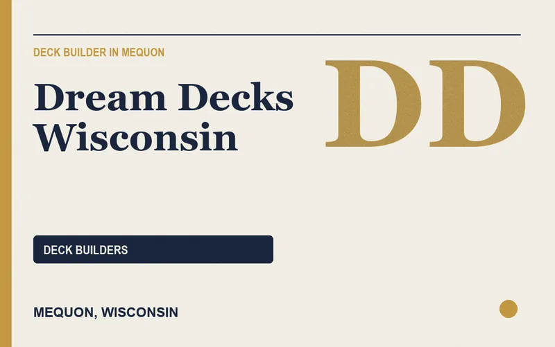 Dream Decks Wisconsin in Mequon, Wisconsin