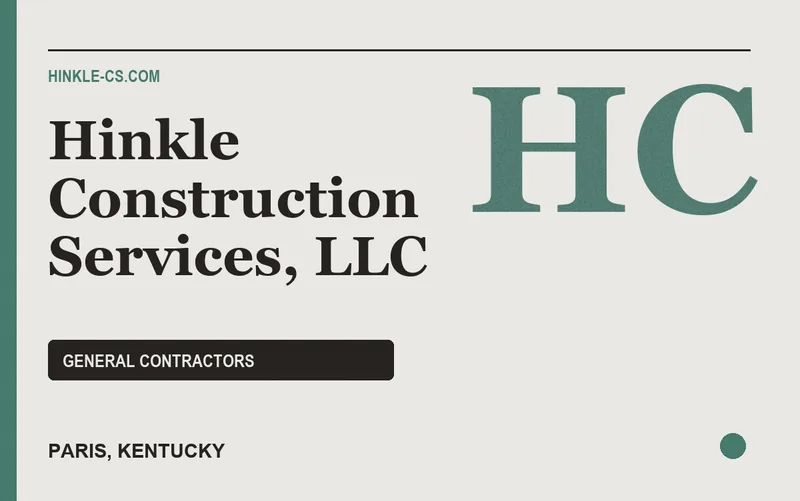 Hinkle Construction Services, LLC in Paris, Kentucky