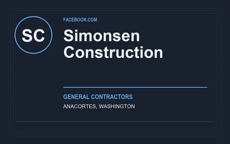 Simonsen Construction in Anacortes, Washington