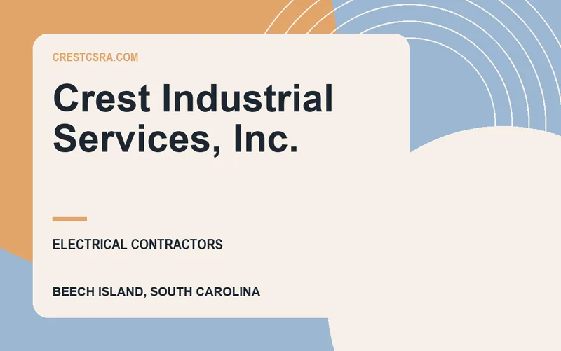 Crest Industrial Services, Inc. in Beech Island, South Carolina