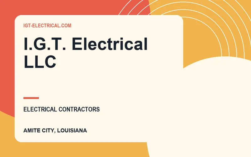 I.G.T. Electrical LLC in Amite City, Louisiana