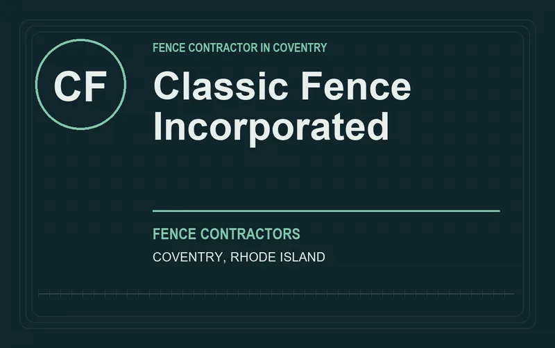 Classic Fence Incorporated in Coventry, Rhode Island