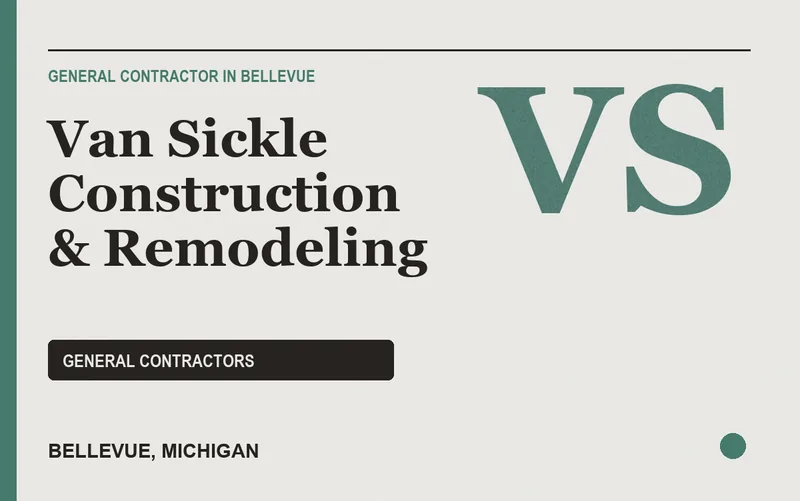 Van Sickle Construction & Remodeling in Bellevue, Michigan