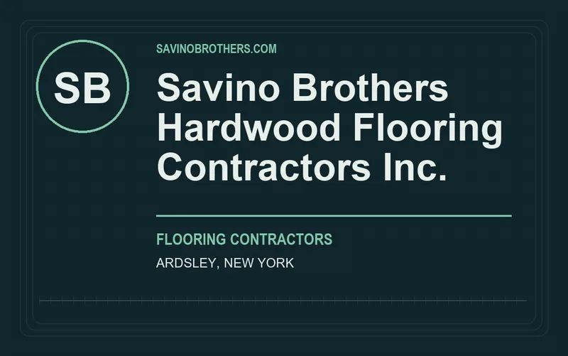 Savino Brothers Hardwood Flooring Contractors Inc. in Ardsley, New York