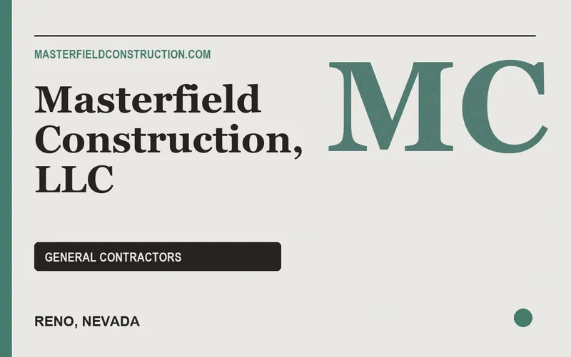 Masterfield Construction, LLC in Reno, Nevada