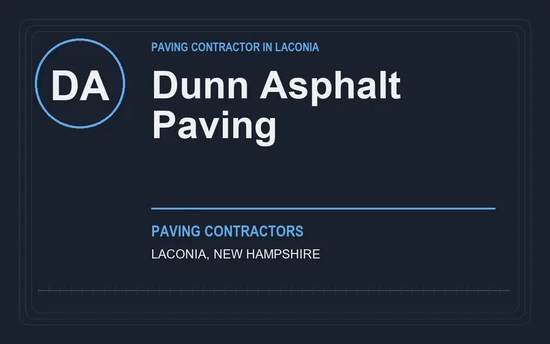 Dunn Asphalt Paving in Laconia, New Hampshire