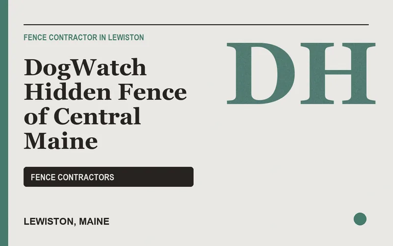 DogWatch Hidden Fence of Central Maine in Lewiston, Maine