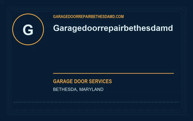 garagedoorrepairbethesdamd in Bethesda, Maryland