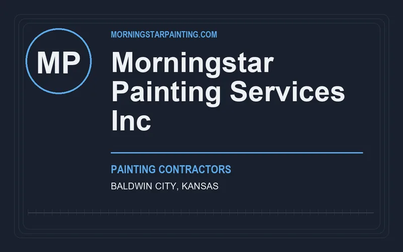 Morningstar Painting Services Inc in Baldwin City, Kansas