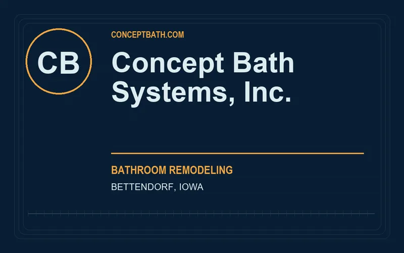 Concept Bath Systems, Inc. in Bettendorf, Iowa