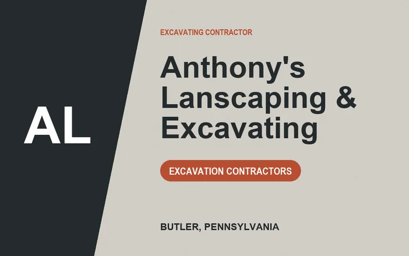 Anthony's Lanscaping & Excavating in Butler, Pennsylvania