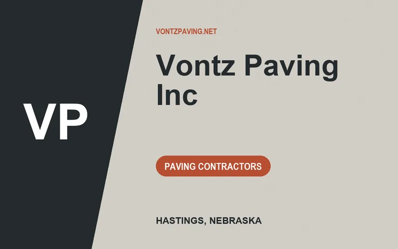 Vontz Paving Inc in Hastings, Nebraska