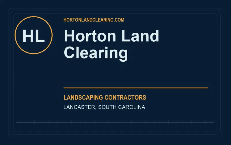 Horton Land Clearing in Lancaster, South Carolina