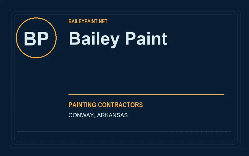 Bailey Paint in Conway, Arkansas