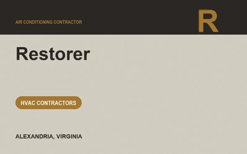 Restorer in Alexandria, Virginia