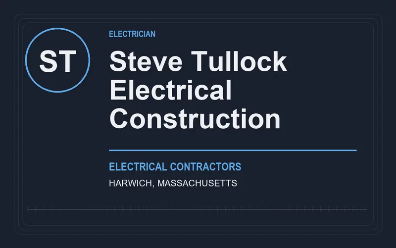 Steve Tullock Electrical Construction in Harwich, Massachusetts