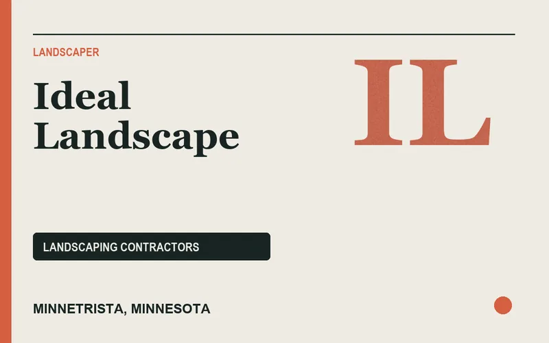 Ideal Landscape in Minnetrista, Minnesota