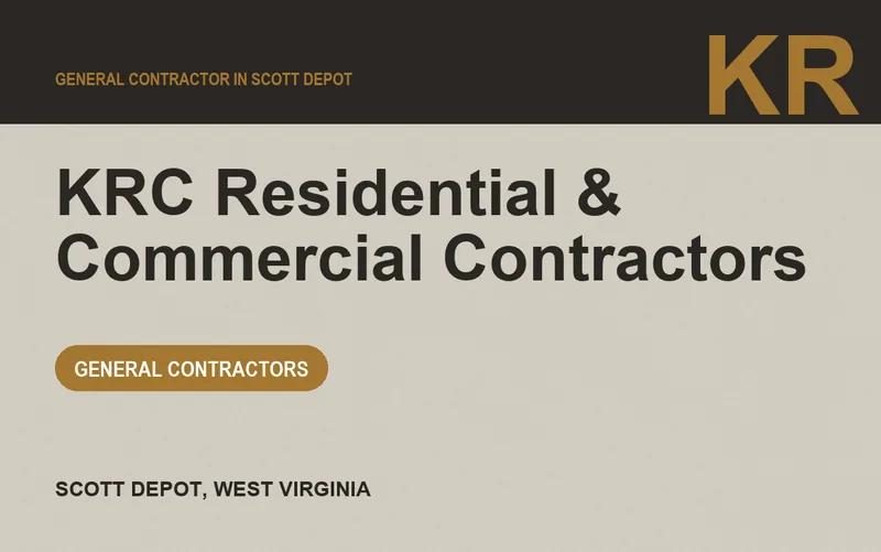 KRC Residential & Commercial Contractors in Scott Depot, West Virginia
