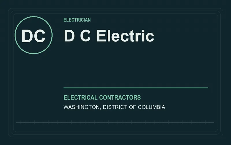 D C Electric in Washington, District of Columbia