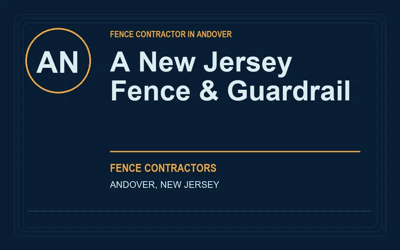 A New Jersey Fence & Guardrail in Andover, New Jersey