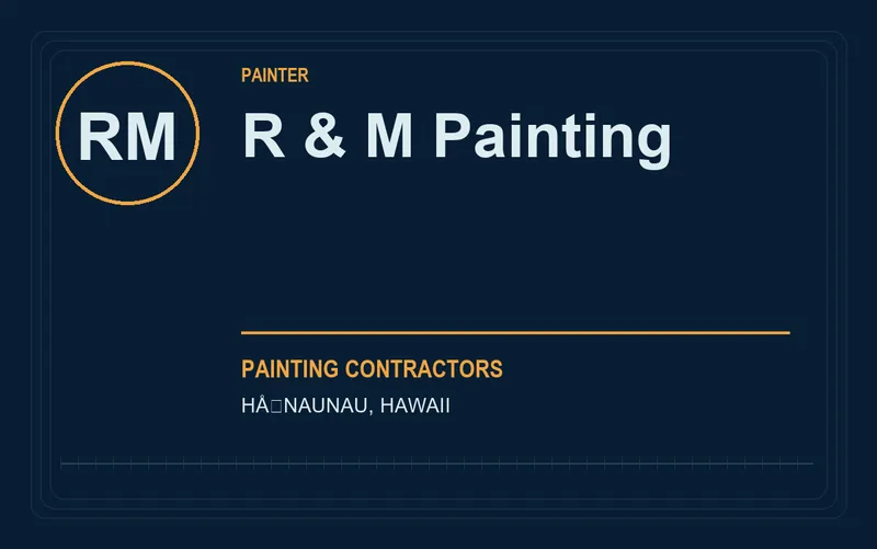 R & M Painting in HÅnaunau, Hawaii
