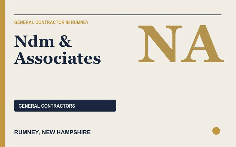 Ndm & Associates in Rumney, New Hampshire