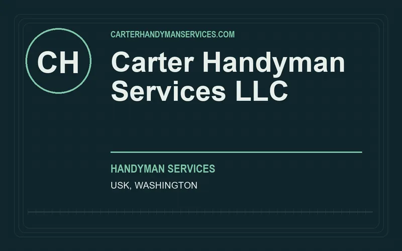 Carter Handyman Services LLC in Usk, Washington