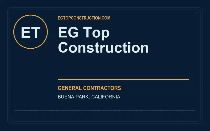 EG Top Construction in Buena Park, California