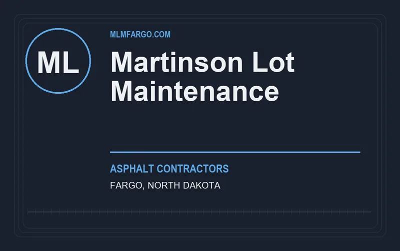 Martinson Lot Maintenance in Fargo, North Dakota