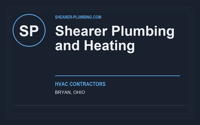Shearer Plumbing and Heating in Bryan, Ohio