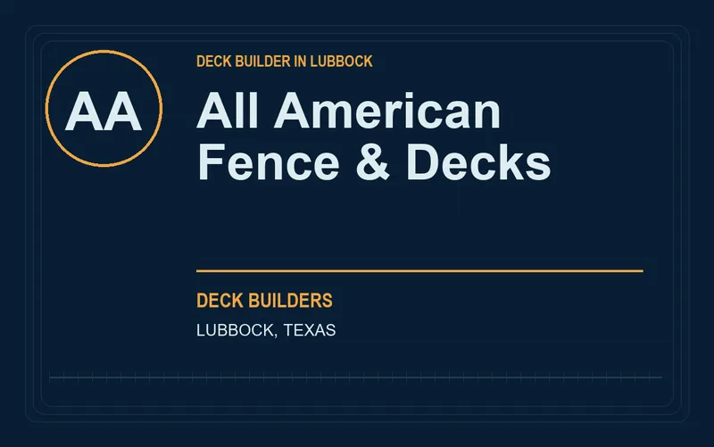 All American Fence & Decks in Lubbock, Texas