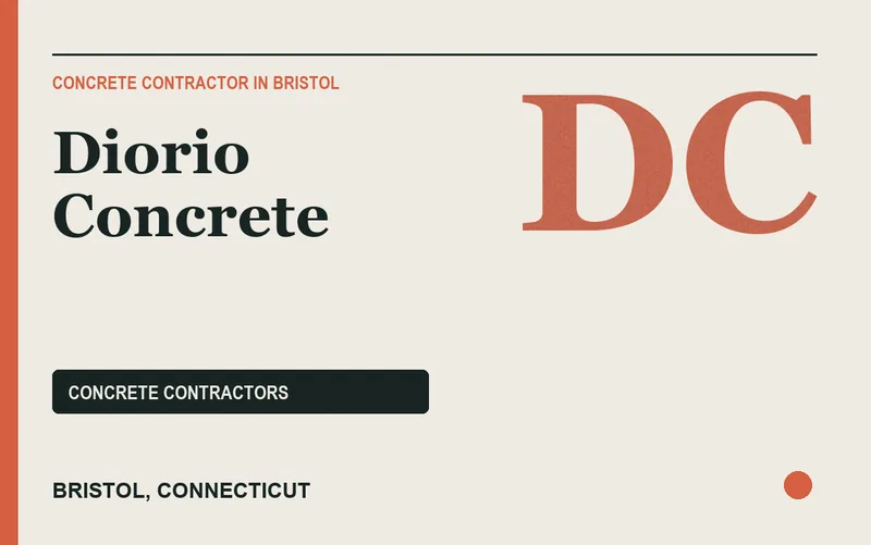 Diorio Concrete in Bristol, Connecticut