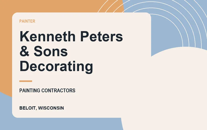 Kenneth Peters & Sons Decorating in Beloit, Wisconsin