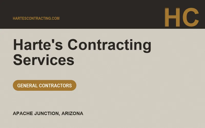 Harte's Contracting Services in Apache Junction, Arizona