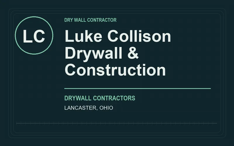 Luke Collison Drywall & Construction in Lancaster, Ohio