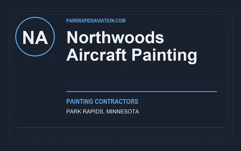 Northwoods Aircraft Painting in Park Rapids, Minnesota