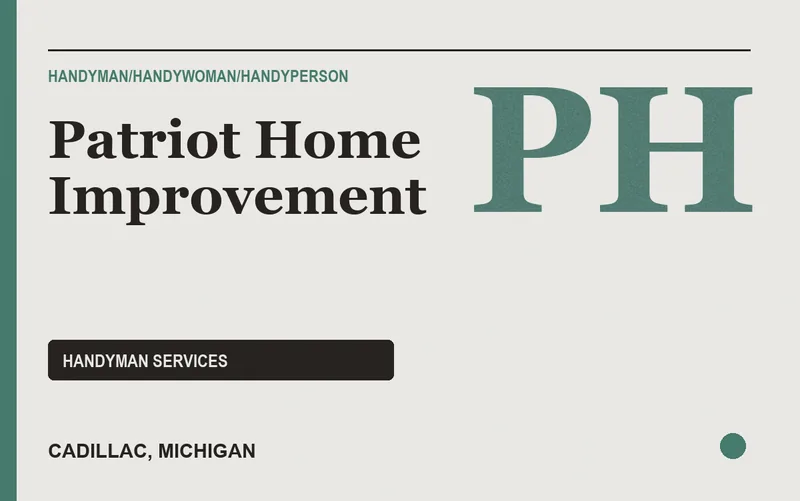 Patriot Home Improvement in Cadillac, Michigan