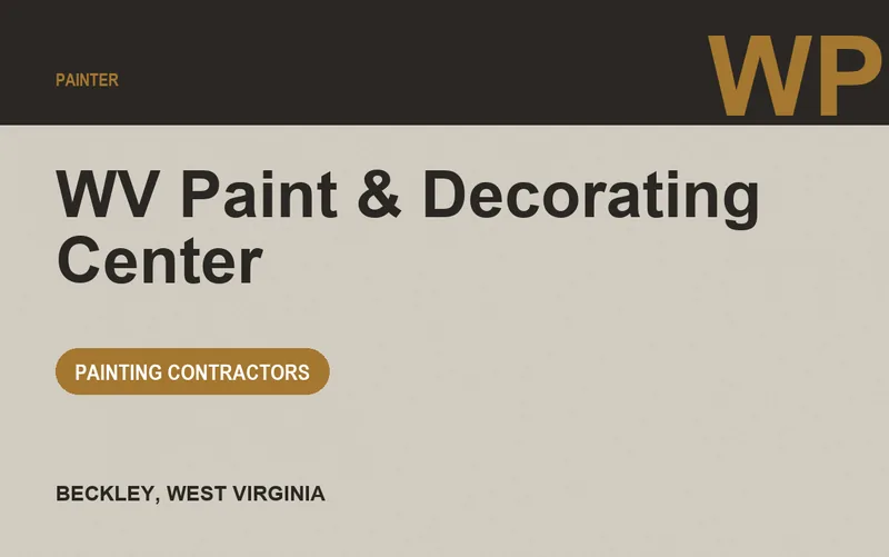 WV Paint & Decorating Center in Beckley, West Virginia