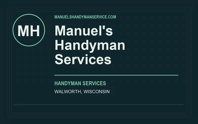 Manuel's Handyman Services in Walworth, Wisconsin