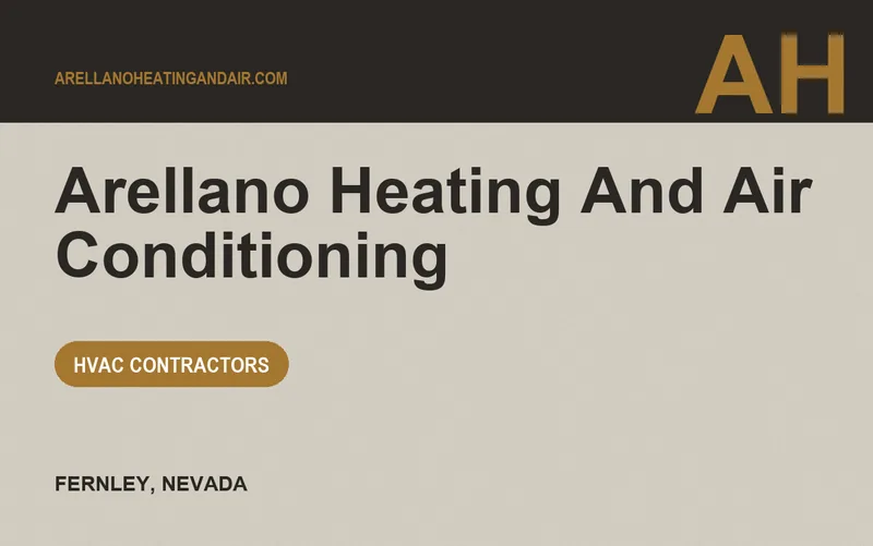 Arellano Heating And Air Conditioning in Fernley, Nevada