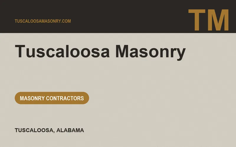 Tuscaloosa Masonry in Tuscaloosa, Alabama
