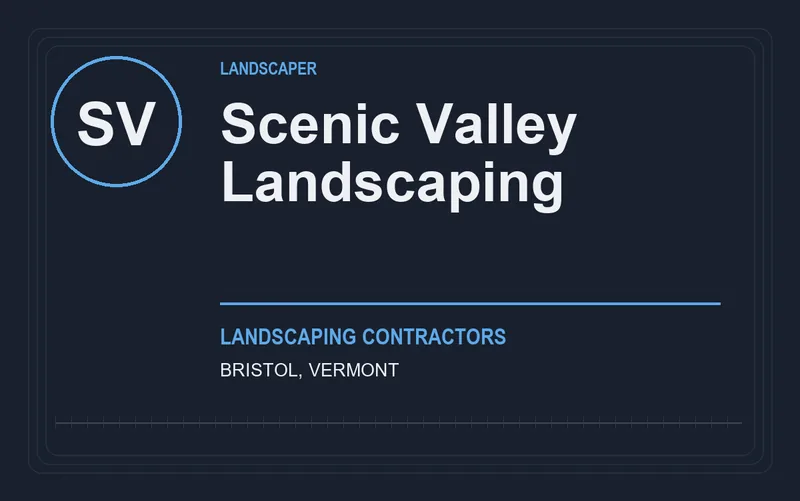Scenic Valley Landscaping in Bristol, Vermont