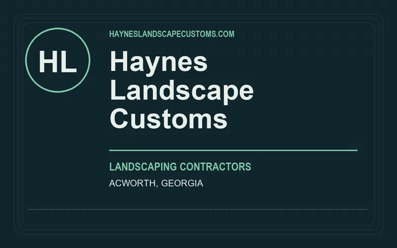 Haynes Landscape Customs in Acworth, Georgia