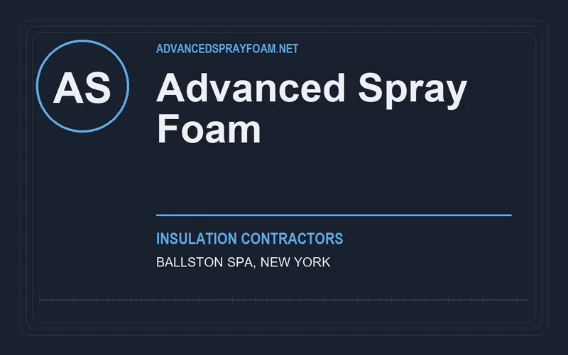Advanced Spray Foam in Ballston Spa, New York