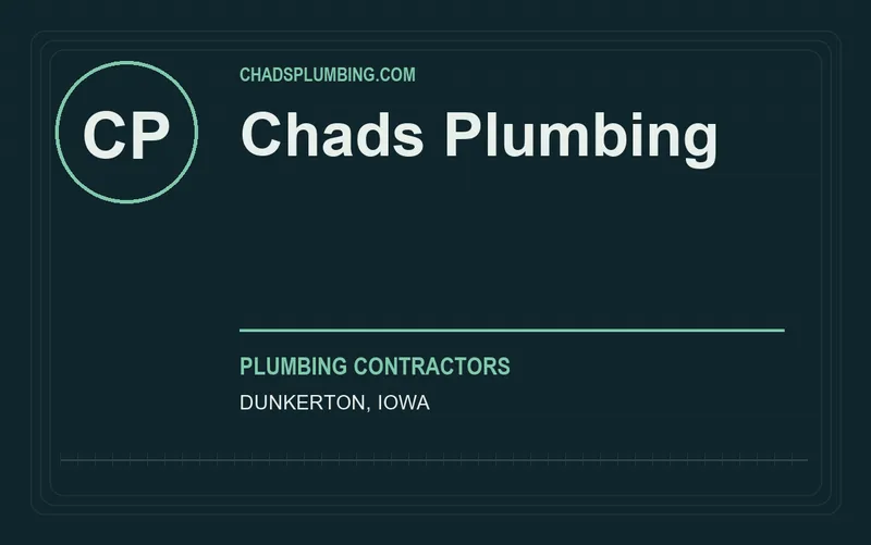 Chads Plumbing in Dunkerton, Iowa