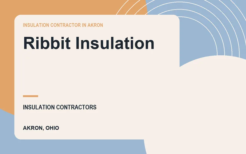 Ribbit Insulation in Akron, Ohio
