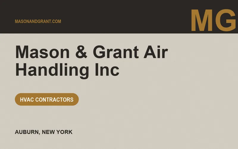 Mason & Grant Air Handling Inc in Auburn, New York