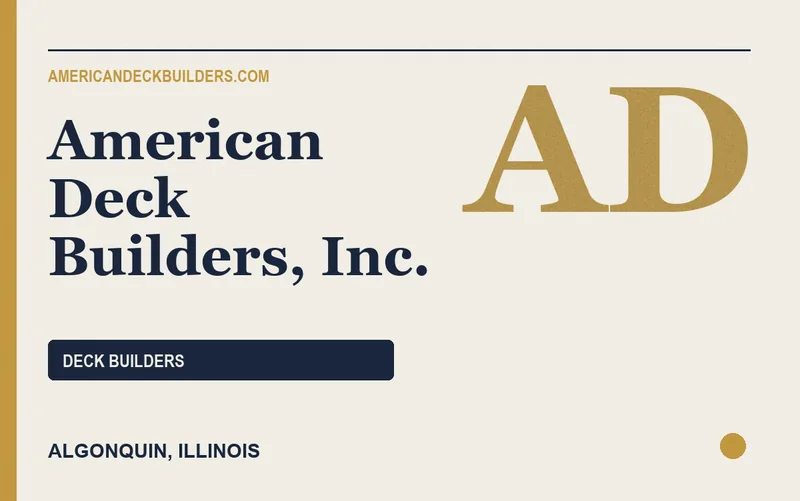 American Deck Builders, Inc. in Algonquin, Illinois
