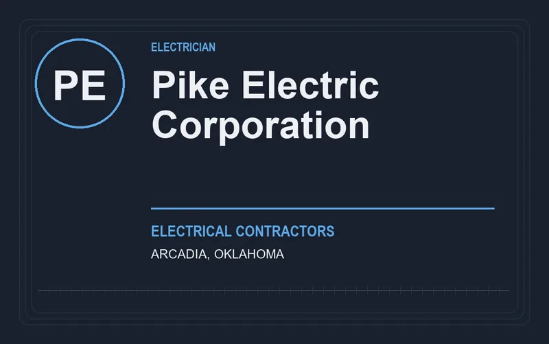 Pike Electric Corporation in Arcadia, Oklahoma